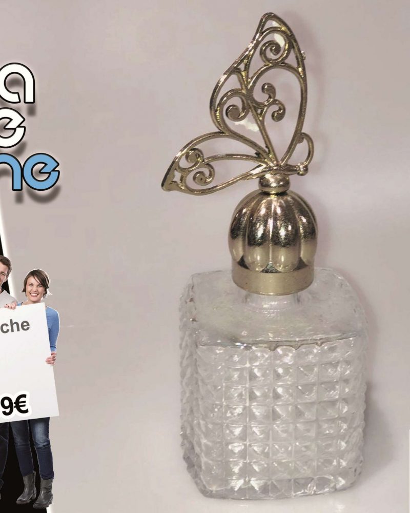 Kolonya-Flasche aus Glas H149