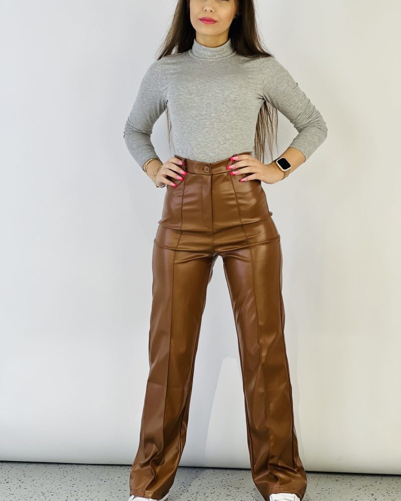 Trompetenhose Leder Optik H91, H92 – Bild 3