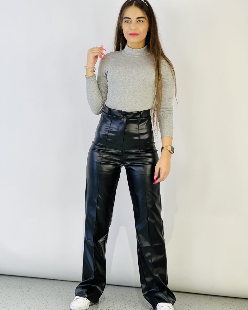 Trompetenhose Leder Optik H91, H92 – Bild 8