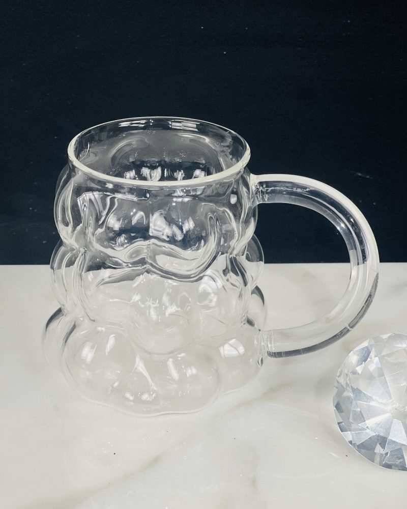 Trauben Glas mit Griffe T233